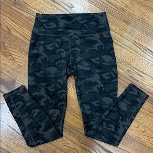 Fabletics Camo High waisted pants size M